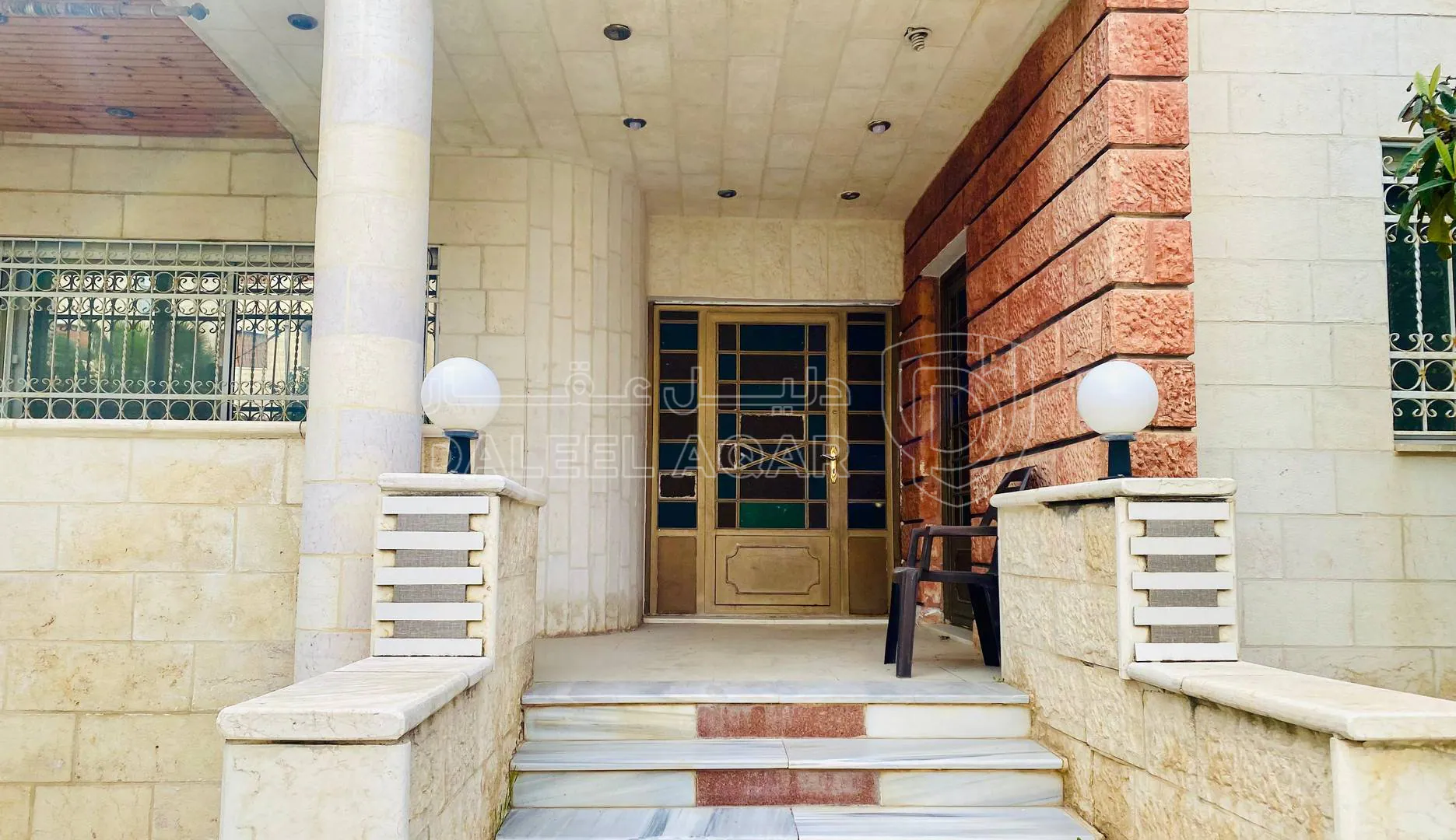 فيلا/منزل في بيت مستقل للبيع قرب مسجد سامراء - 180,000 دأ - صورة 1